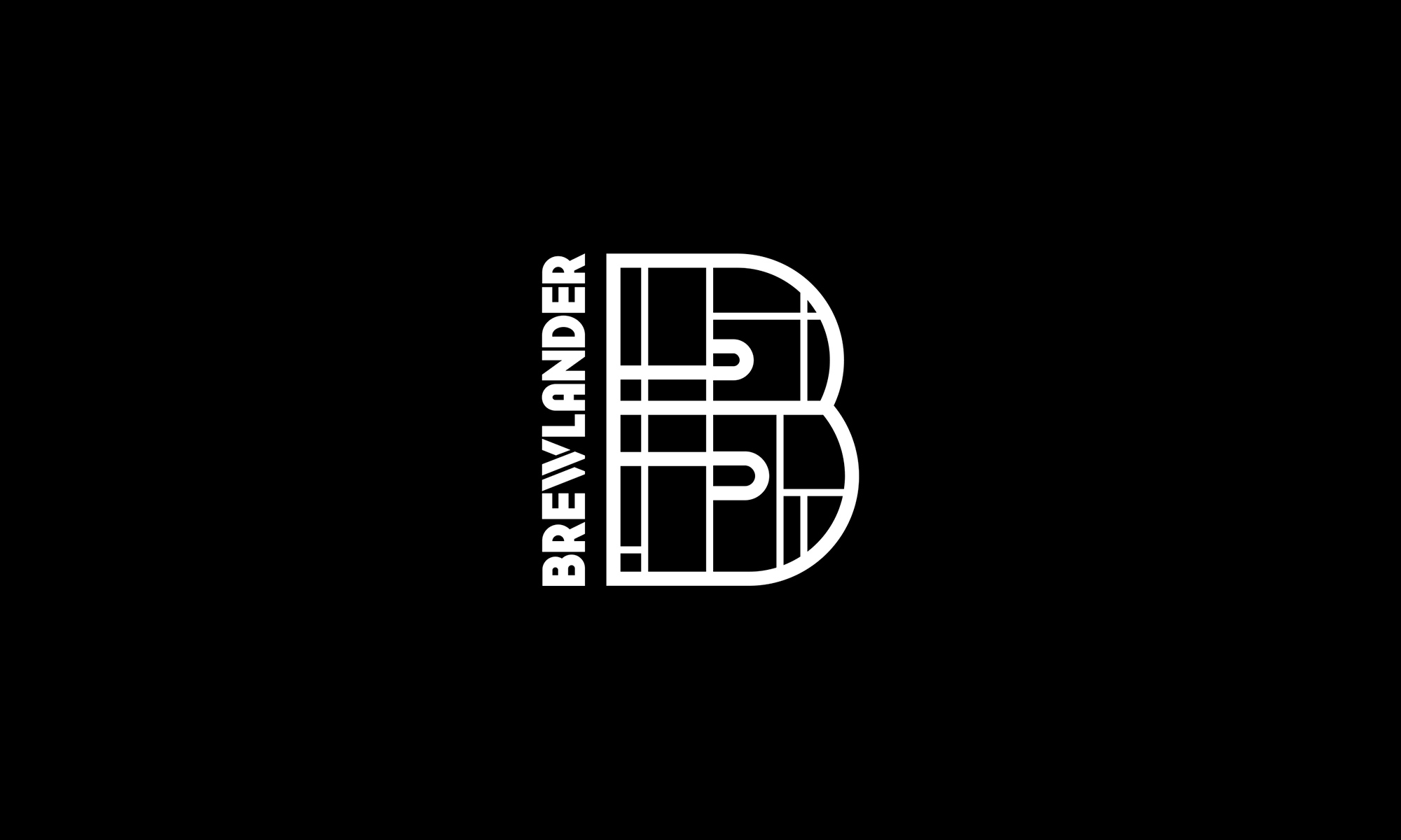 Identité de marque de Brewlander 